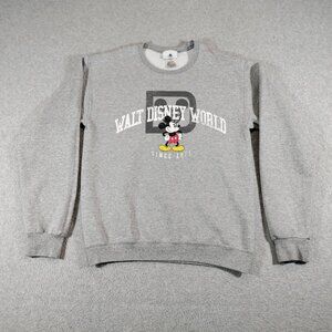 Disney Gray Mickey Mouse Sweatshirt